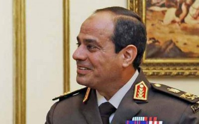 Who opposes Sisi for president?