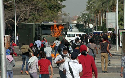 1 dead, 8 injured in Cairo Uni. clashes