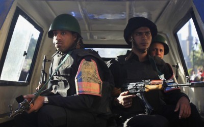 Two policemen, militant killed in Egypt