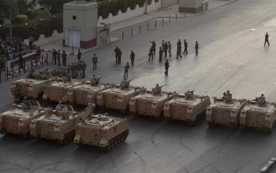 Cairo witnesses tight security ahead of Brotherhood demonstrations