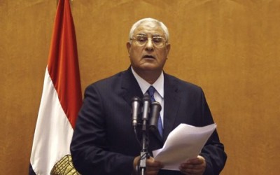 Adly Mansour Egypt’s first president to leave office alive and unousted