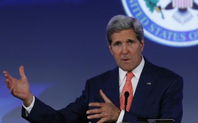 Kerry in Cairo for talks with Egypt’s new president