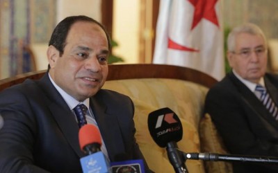 Egypt’s Sisi arrives in Malabo, meets African leaders