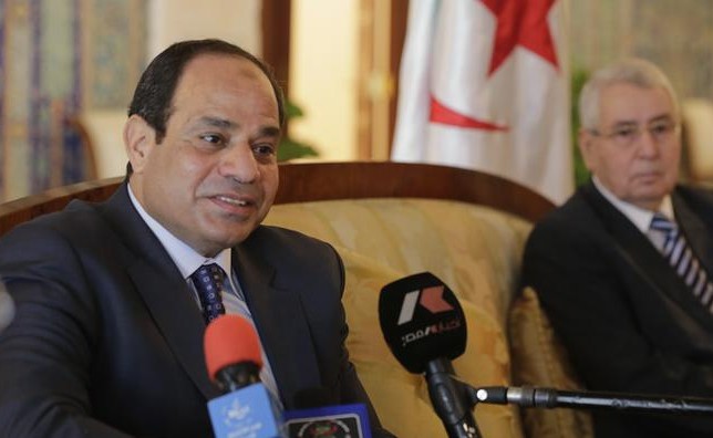 Egypt’s Sisi arrives in Malabo, meets African leaders