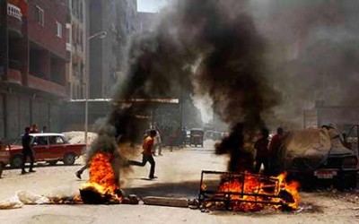 Scattered protests leave six dead, as Egypt marks Rabaa anniversary