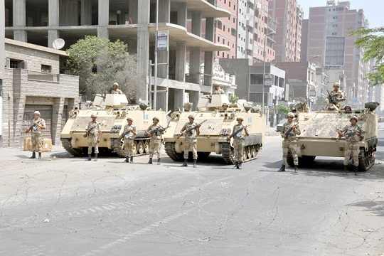 Egypt steps up security ahead of protests