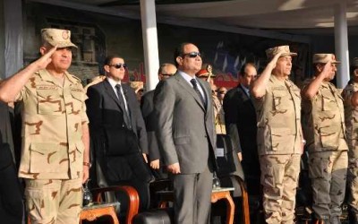 Sisi says maximum efforts must be exerted to counter threats