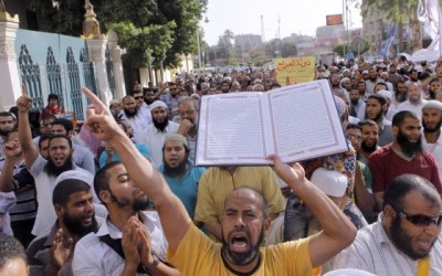 Salafist Front protests for men only