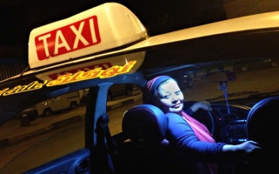 Nour Gaber, the cabbie driving Cairo’s women forward