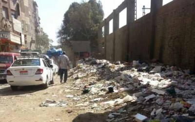 Cairo covered in garbage due to street cleaners’ strike