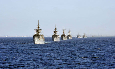 Officials: Four Egyptian warships enter Suez Canal en route to Gulf of Aden – AFP