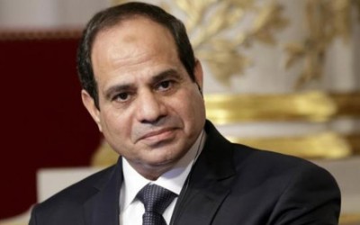 Egypt’s president visits military, police officers in North Sinai