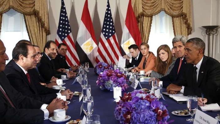 Obama lifts hold on U.S. military aid to Egypt