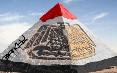 Banksy paints the pyramids