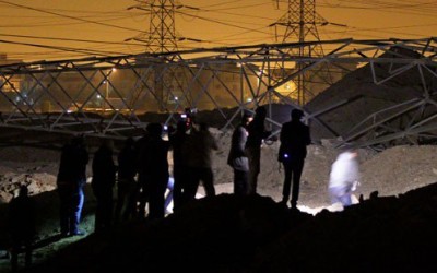 Powercut caused by pylon bombs cost Egyptian media complex LE1.2 mn