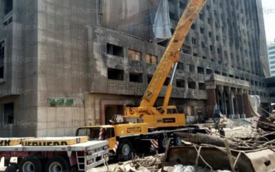 Demolition begins for NDP headquarter