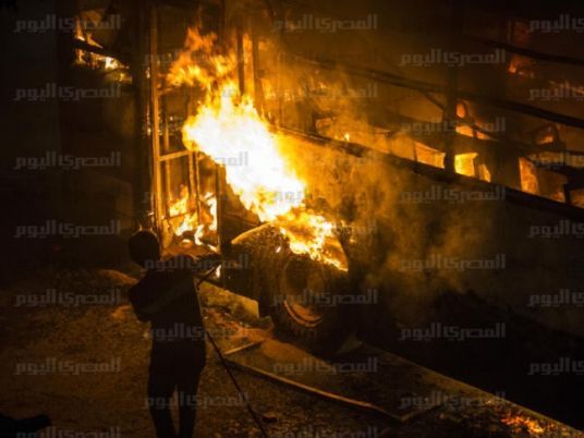 Anonymous attackers burn 4 public buses