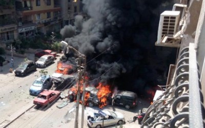 UPDATE 2: Egypt’s top prosecutor, six others injured in bomb attack