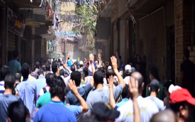 One killed in Maadi in Brotherhood protests on 2nd anniversary of Morsi’s ouster