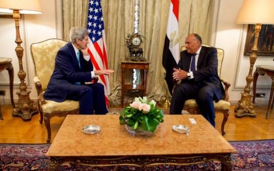 Kerry, Shukri address balance between fighting “terrorism” and upholding human rights